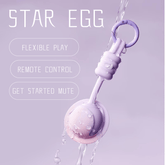 Huevo vibrador Little Planet, masturbador inalámbrico con control remoto para mujeres